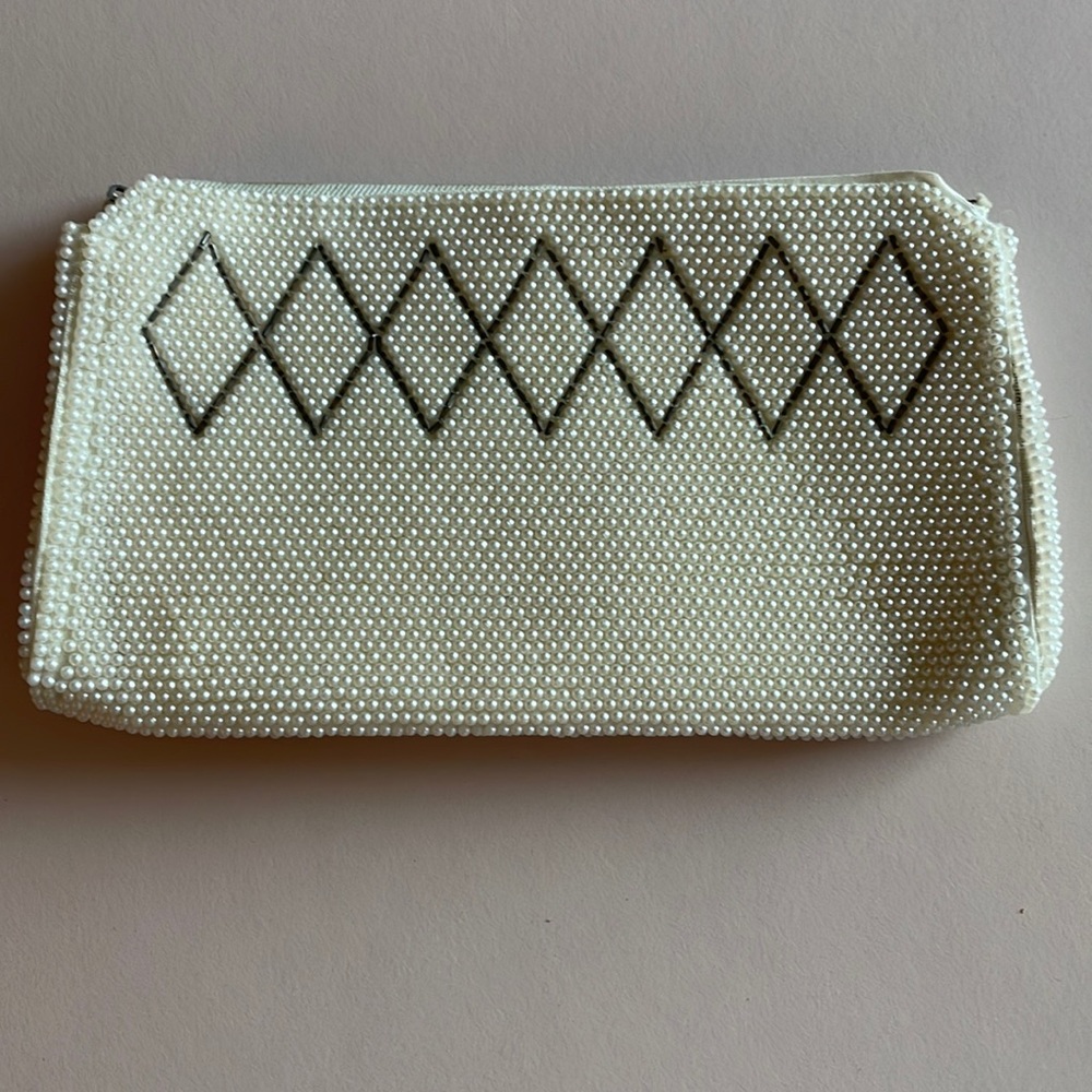 Vintage beaded clutch